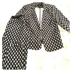 Print Pant Suit Separates